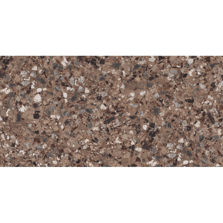 Milzetti - 24X47 Pebble, Cocoa, Brushed